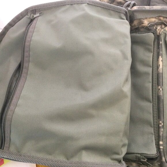 Outdoor Camo Backpack Mens Army Military Camping Hiking Bag Straps bug Out Gear - Picture 5 of 12